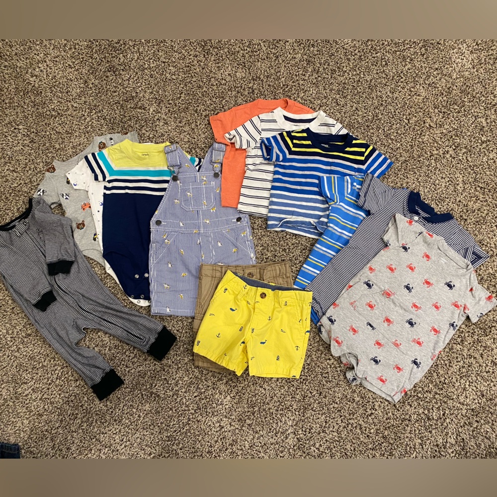 Carter’s Baby Boy Summer Bundle 🌴